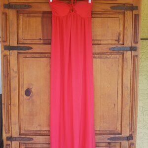 bandeau top maxi dress